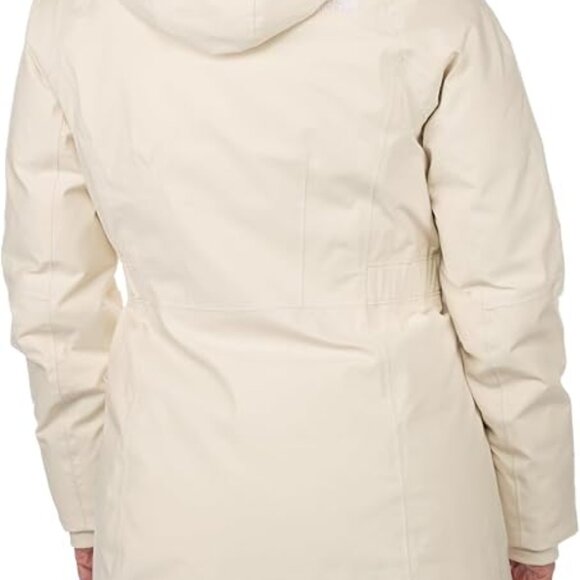 The North Face Plus Size Arctic 600 Down Parka Jacket Coat Ivory Gardenia 3X - Picture 5 of 5
